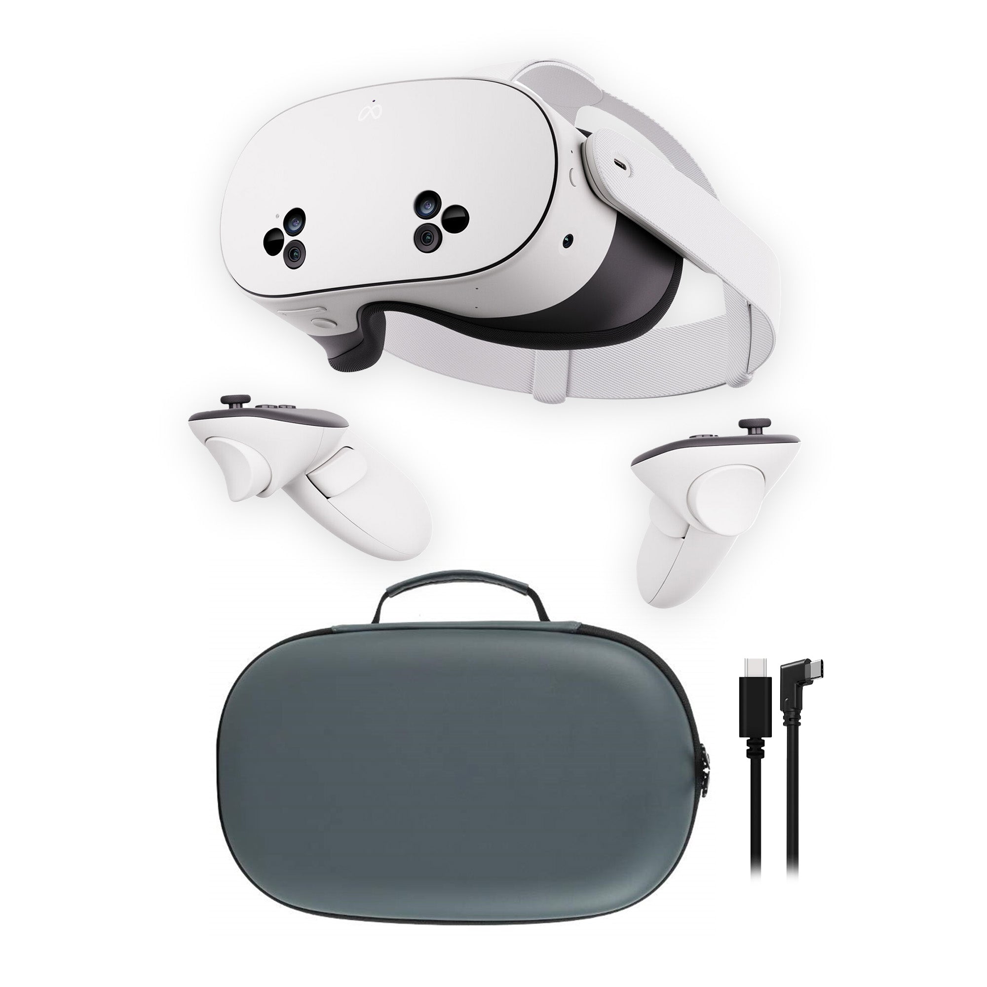 2024 New Meta Quest 3S All-In-One VR Headset 128GB Virtual Reality with Advanced Touch Plus Controllers, 1832x1920 up to 120 Hz Refresh Rate LCD, Enhanced Graphics, Mytrix Carrying Case & Cable 2024 New Meta Quest 3S All-In-One VR Headset 128GB Virtual Reality with Advanced Touch Plus Controllers, 1832x1920 up to 120 Hz Refresh Rate LCD, Enhanced Graphics, Mytrix Carrying Case & Cable